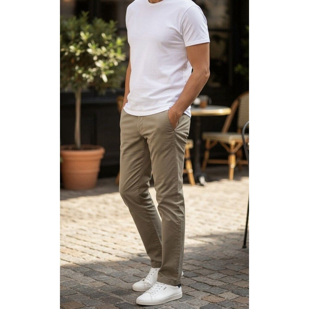 New Michael Kors Classic Fit Khaki Pants Mens Size 33